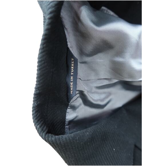 Banana Republic Men's Corduroy Sport Black Coat Size 42L - Picture 5 of 8